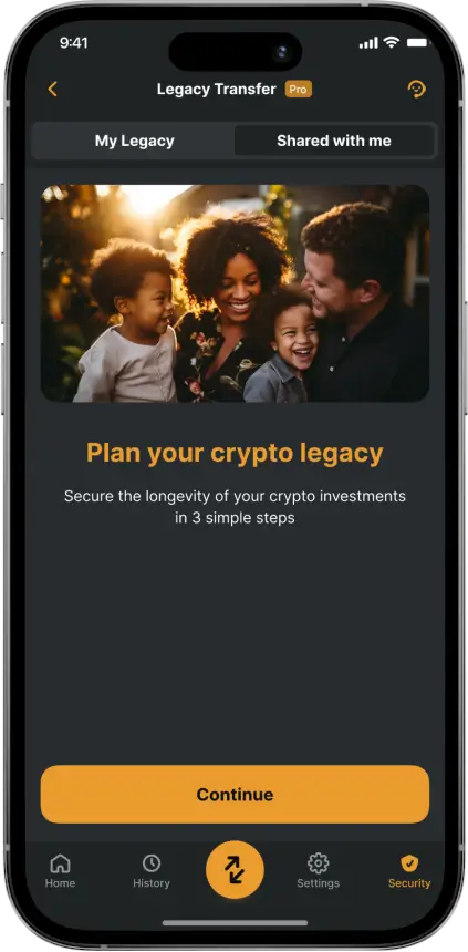 Zengo Wallet Legacy Transfer secures crypto for heirs with a simple three-step setup.